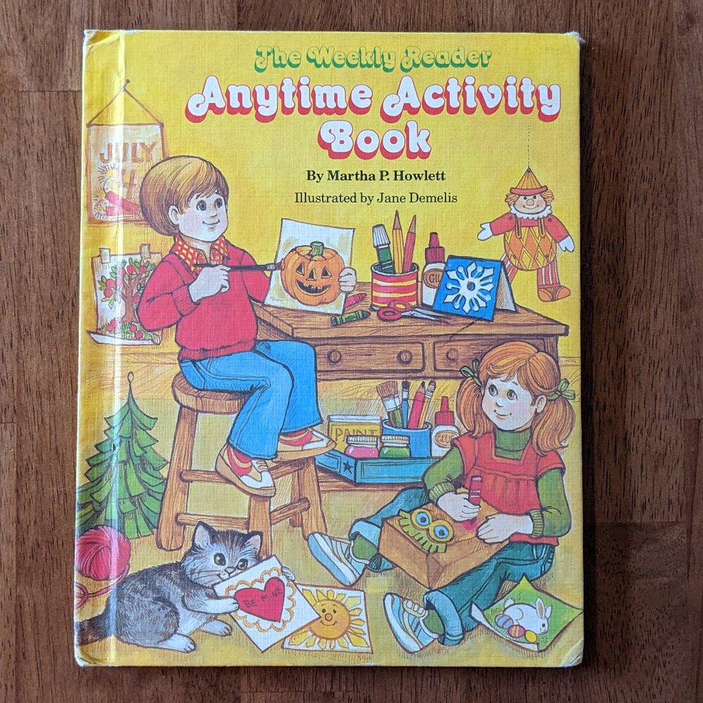 Vintage Anytime Activity Book